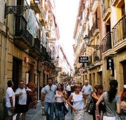 Old Town, San Sebastian, Spain, by Jon Wade